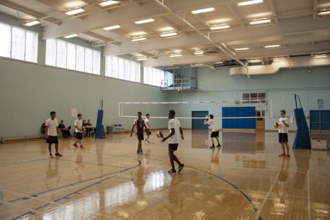 Intramurals take place in various ares of the Athletic Centre.
