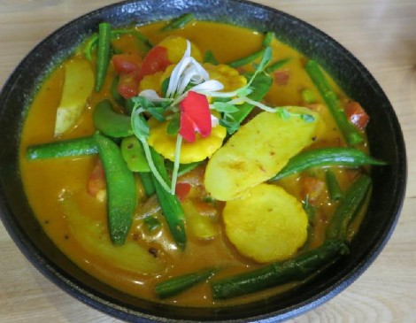 South Indian vegetable curry from Pukka. Photo courtesy of Pukka