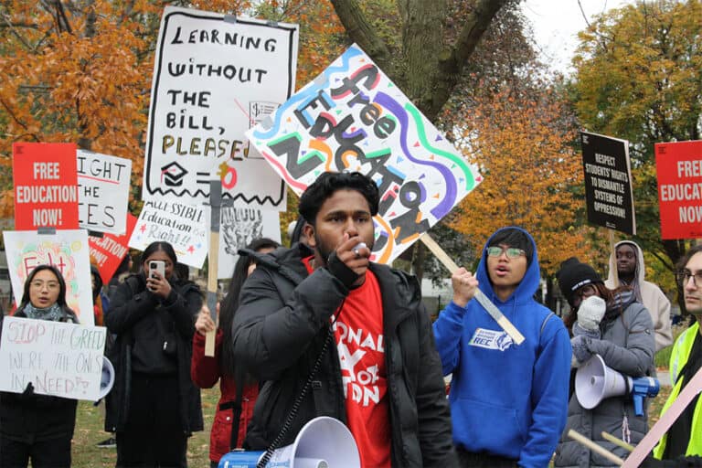 SCSU Marches With Students For National Day Of Action On Education ...